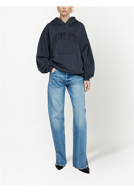 harvey sweatshirt woman black ANINE BING | S-08-5185002